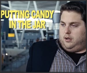 Putting Candy In The Jar