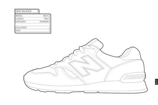 The Sneaker Coloring Book