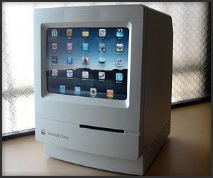 Mac Classic iPad Dock