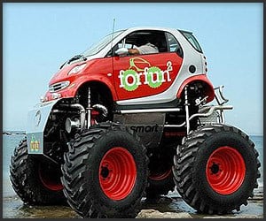 Smart Car + Monster Truck