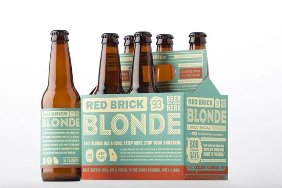 Packaging: Red Brick Beer