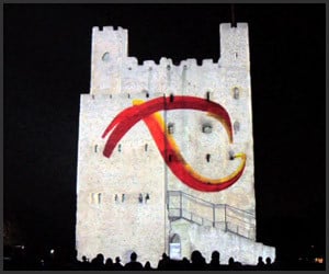 3D Castle Projection Mapping