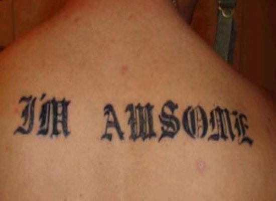 Spell Check Your Tattoos