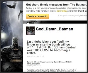 Batman on Twitter