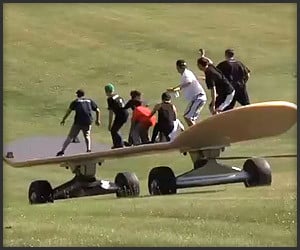 The World’s Largest Skateboard