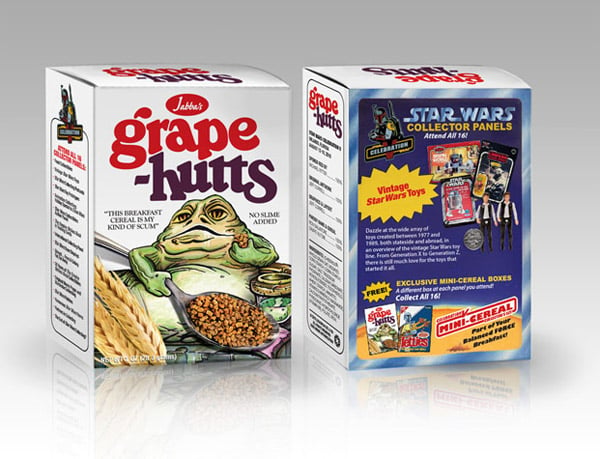 Mini Star Wars Cereal Boxes
