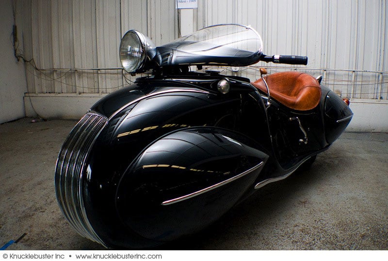 Art Deco Motorcycle