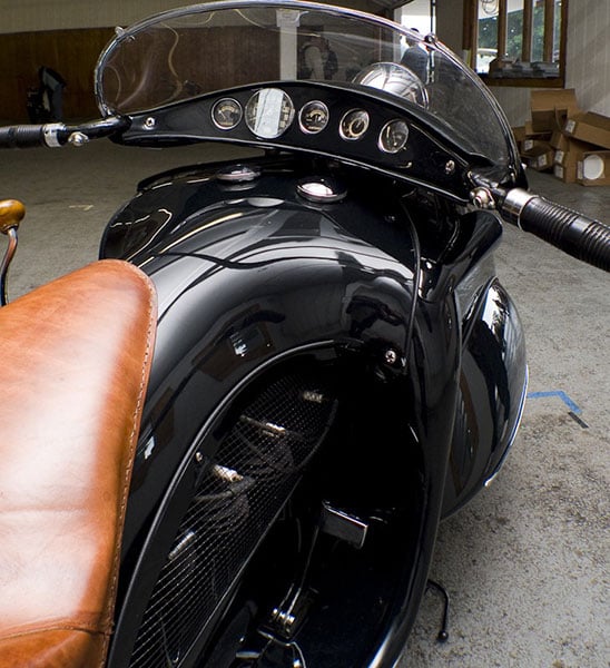 Art Deco Motorcycle