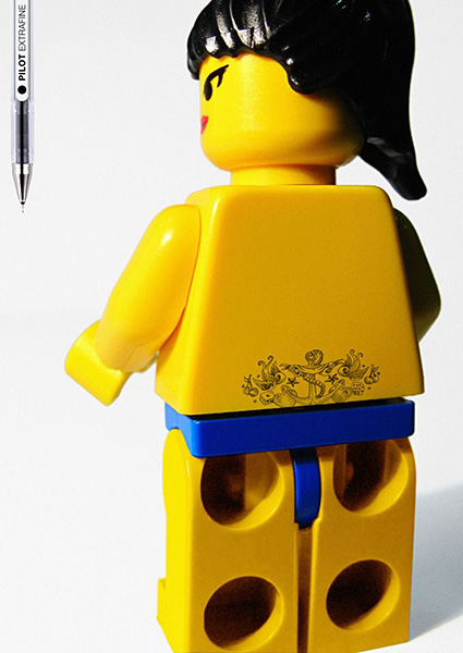 Tattooed LEGO Minifigs