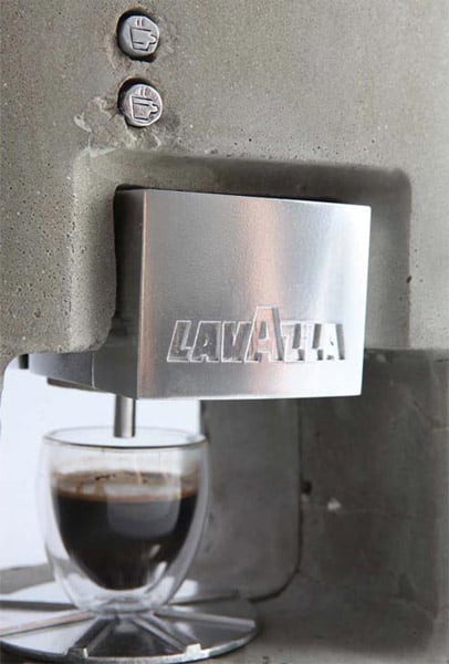Concrete Espresso Machine