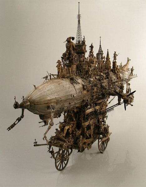 Kris Kuksi Sculpture
