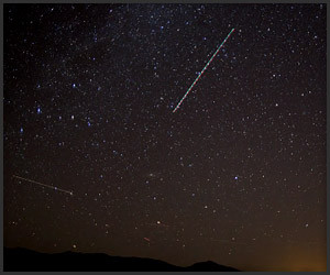 Meteor Shower Time Lapse