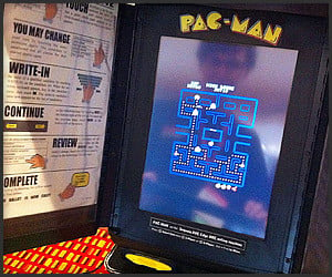 Pac-Man Voting Booth