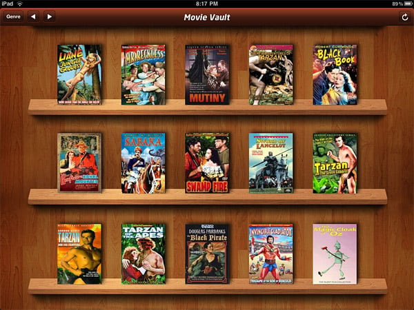 iPad App: Movie Vault