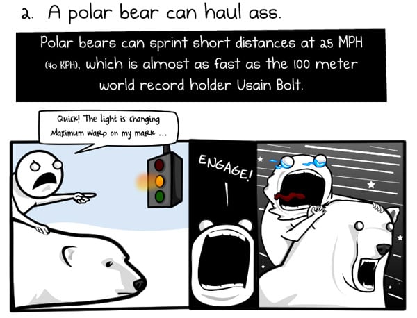 Ride a Polar Bear to Work: Comic