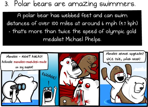 Ride a Polar Bear to Work: Comic