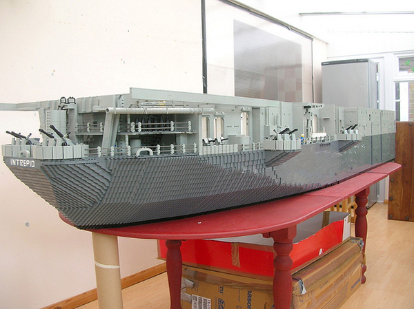 LEGO USS Intrepid