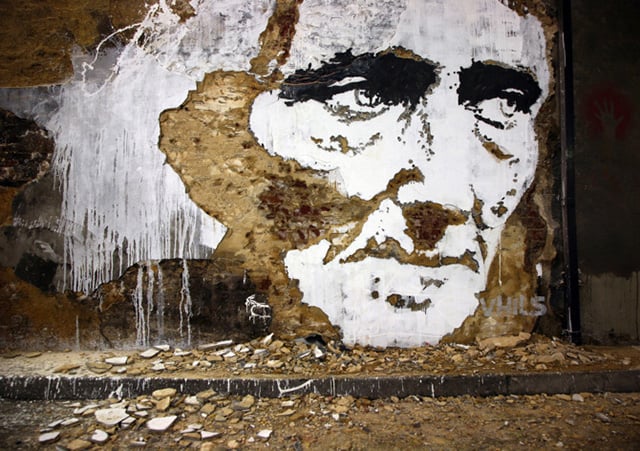 Wall Portraits by Vhils