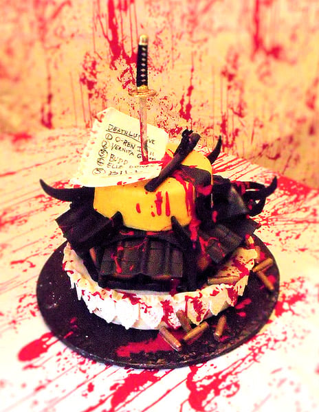 Kill Bill Birthday Cake