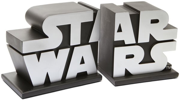 Star Wars Logo Bookends