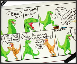 Dinosaur Comics Whiteboard