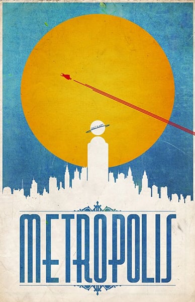 Comic Travel Posters