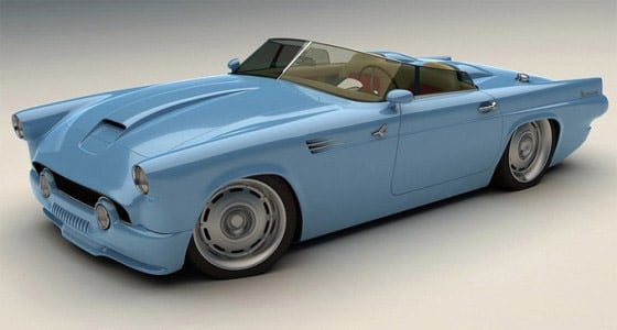 Custom 1955 Ford Thunderbird