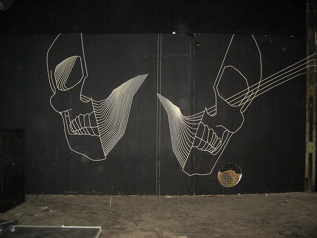 Masking Tape Street Art