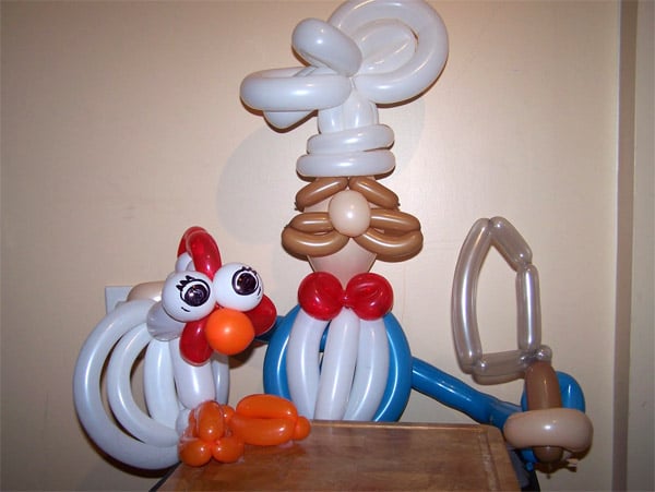 Muppet Balloon Animals