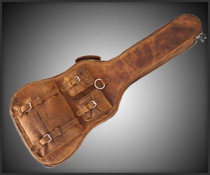 Leather Guitar Bag