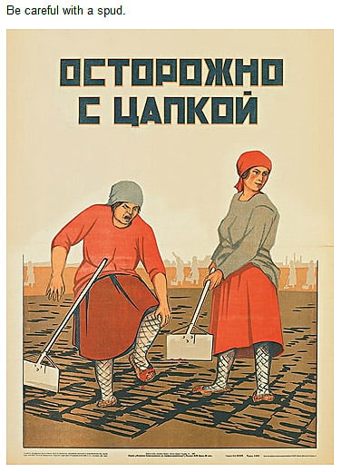 Soviet Accident Prevention Posters