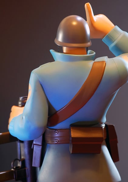 Team Fortress 2 Soldier Statue