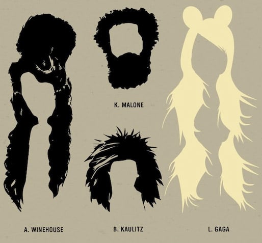 Rock Hair Infographic