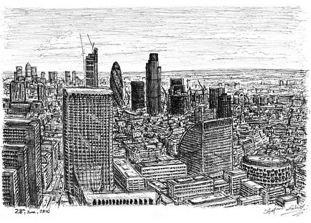 Stephen Wiltshire’s Cityscapes