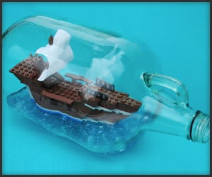 LEGO Ship-in-a-Bottle