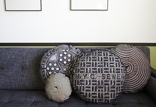 Sewer & Manhole Cover Pillows