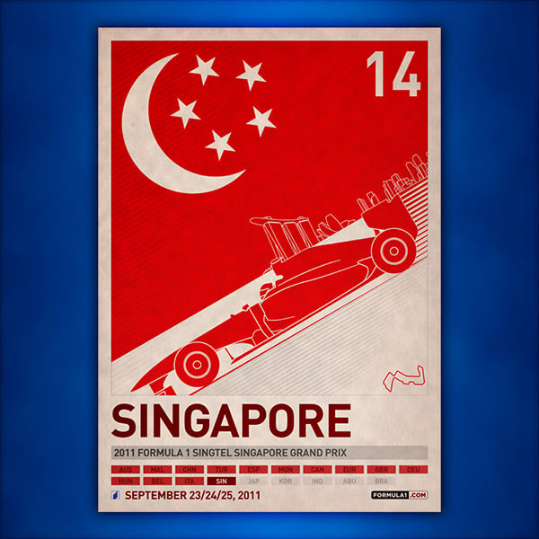 F1 Grand Prix Posters