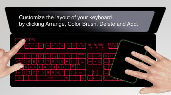Touchpad Keyboard Concept