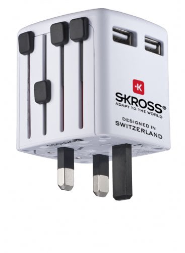 Skross World Twin USB Charger