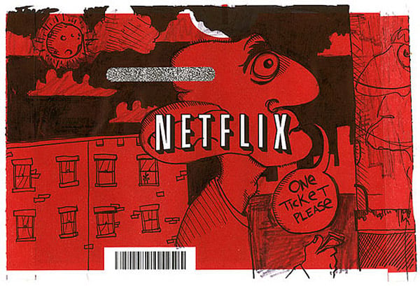 Netflix Doodle Art