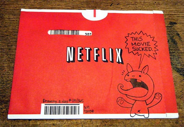 Netflix Doodle Art