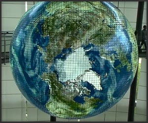 Geo-Cosmos: OLED Globe