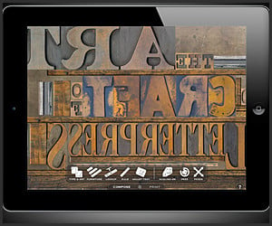 LetterMPress iPad App