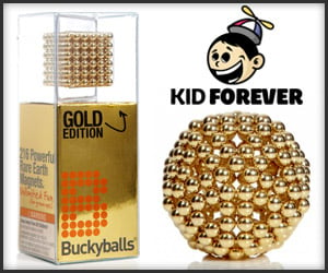 Giveaway: Gold BuckyBalls
