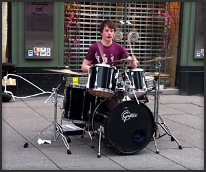Norwegian Street Drummer