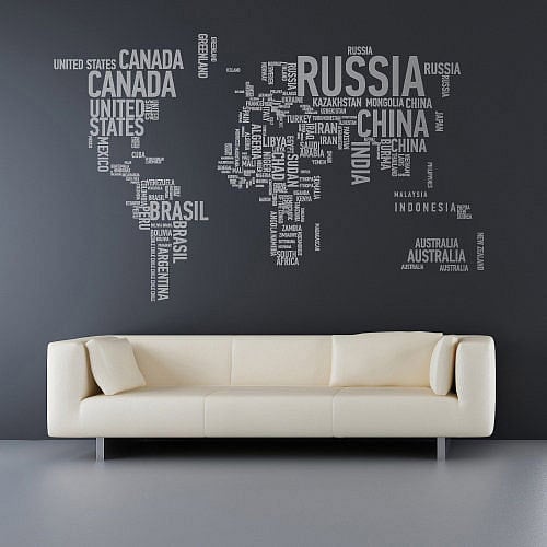 A Different World Wall Stickers