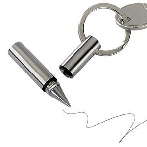 Metal Pen Key Ring