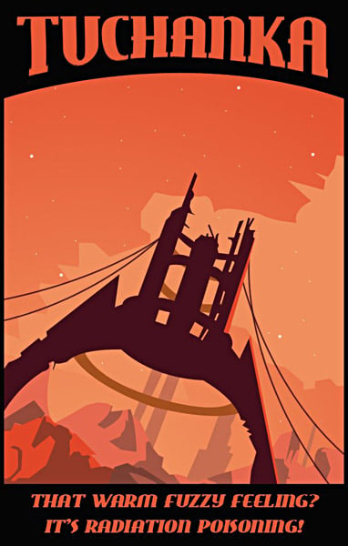 Video Game Travel Posters