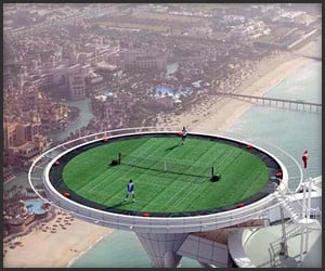 World’s Highest Tennis Court