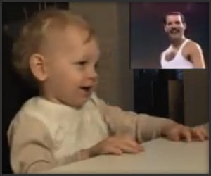 Baby Obeys Freddie Mercury